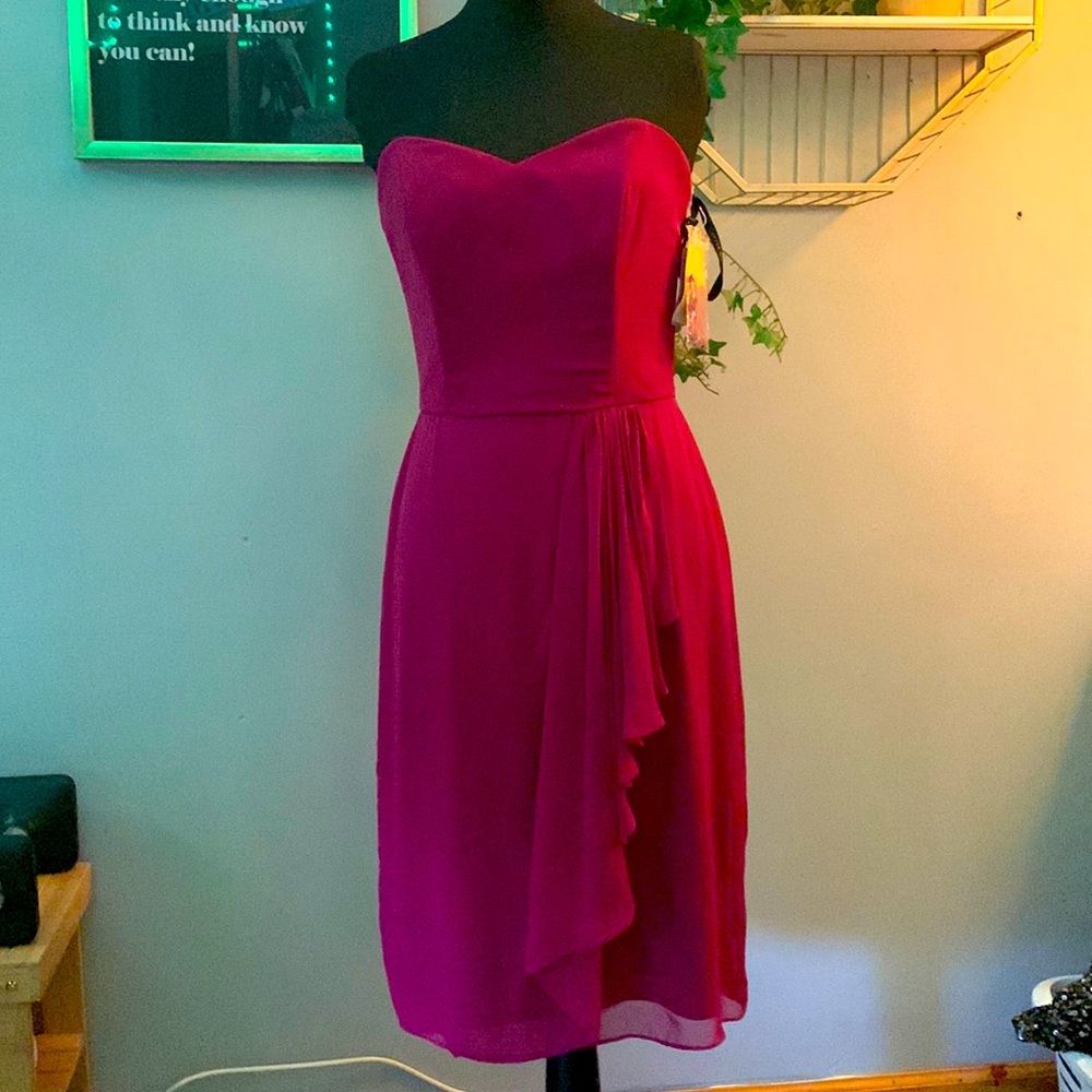 NWT - 🌹 AFTER SIX | Luxe Chiffon Cocktail Dress Size 8